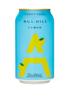 Ace Hill Lemon Vodka Soda