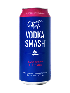 Georgian Bay Raspberry Rhubarb Vodka Smash