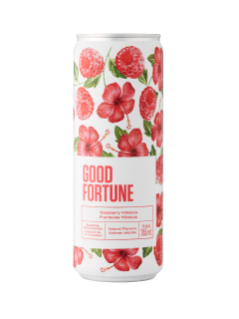 Good Fortune Raspberry Hibiscus Sparkling Wine Beverage