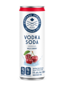 Cottage Springs Wild Cherry Vodka Soda