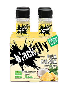 Black Fly Rum Pina Colada