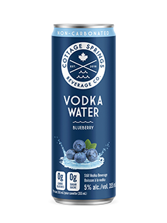 Cottage Springs Blueberry Vodka Water