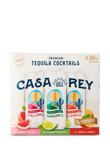 Casa Del Rey Tequila Cocktail Mixed 6 Pack