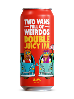 Refined Fool Two Vans Full of Weirdos Double Juicy DIPA