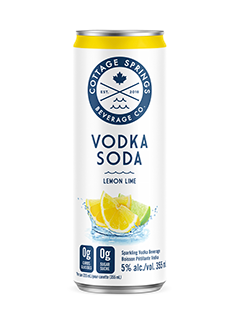 Cottage Springs Lemon Lime Vodka Soda